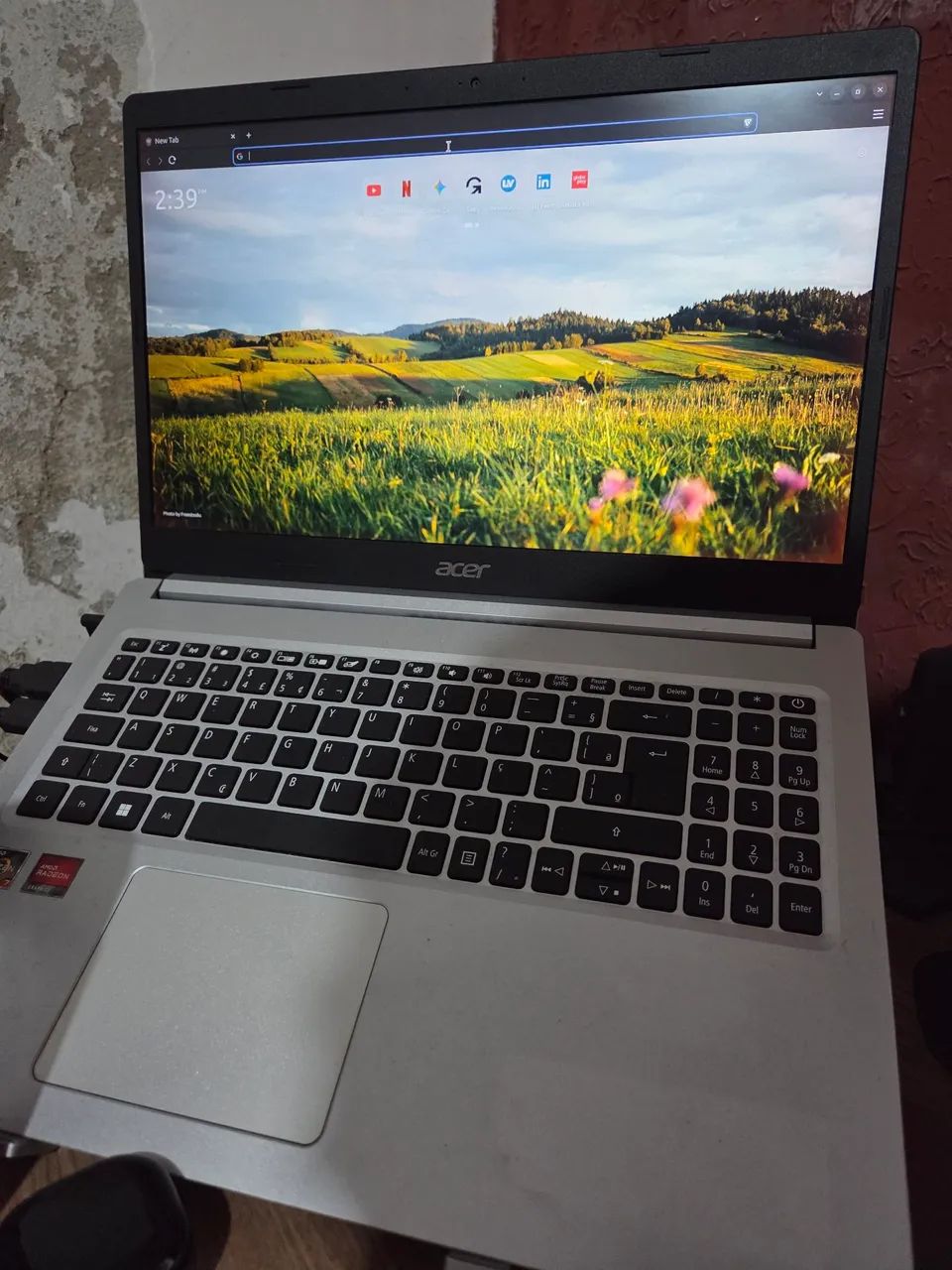 Notebook Acer Ryzen 7 5700U