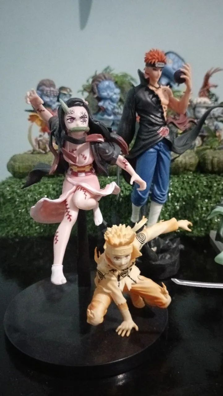 8 Figures de anime Naruto, one piece, dragon ball, demons slayer... - Foto 2