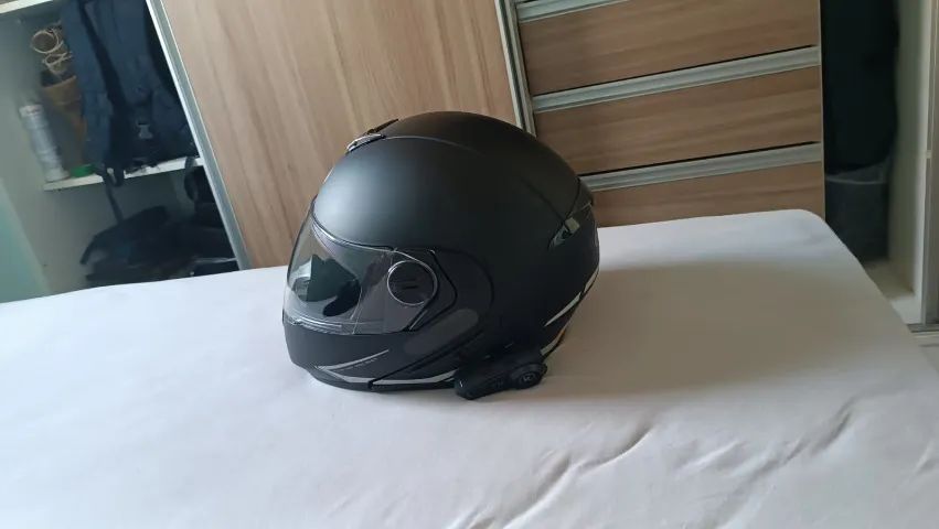 Capacete 64 com conexão bluetooth - Foto 5