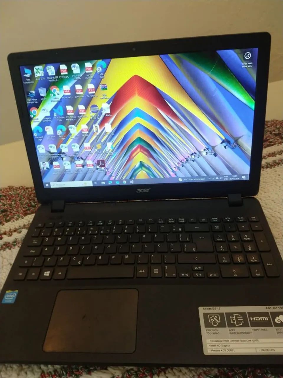 Vendo Notebook Acer Aspire