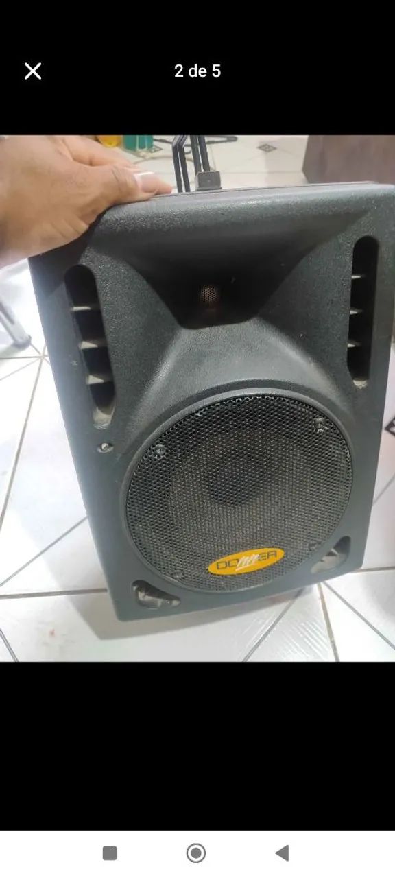 Vende par caixa ativa e passiva , 8 polegadas ,ótima qualidade  - Foto 3