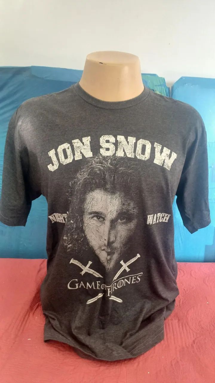Camisa Game of Thrones piticas jon snow