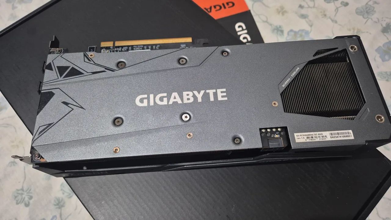 Placa de video RX 7600 8GB Gigabyte  - Foto 3