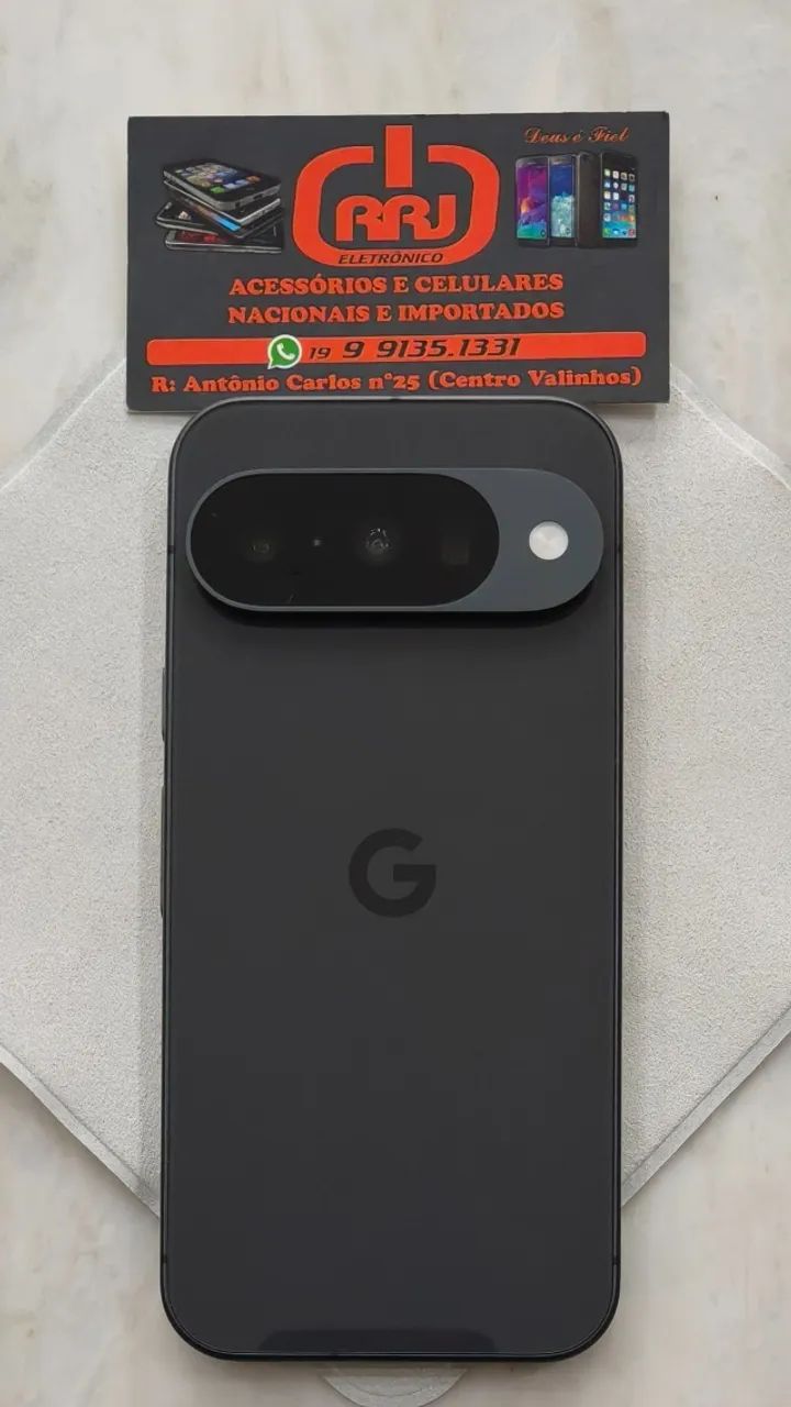 Google Pixel 10 128GB Black NOVO - Celulares e Smartphones