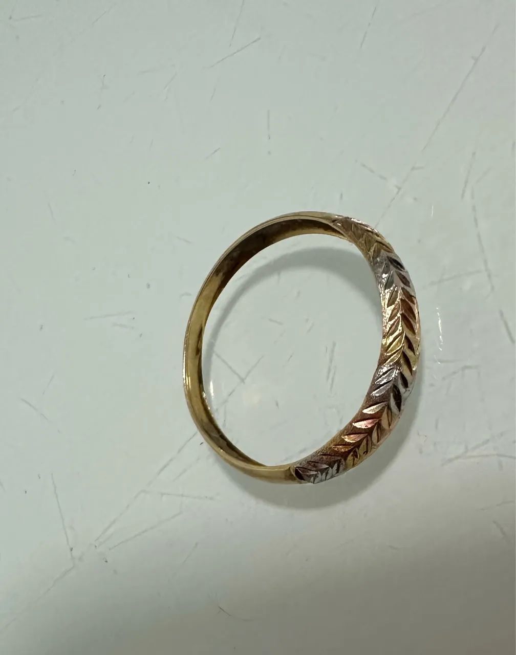 Vendo aparador ouro 18k com ouro branco  - Foto 4