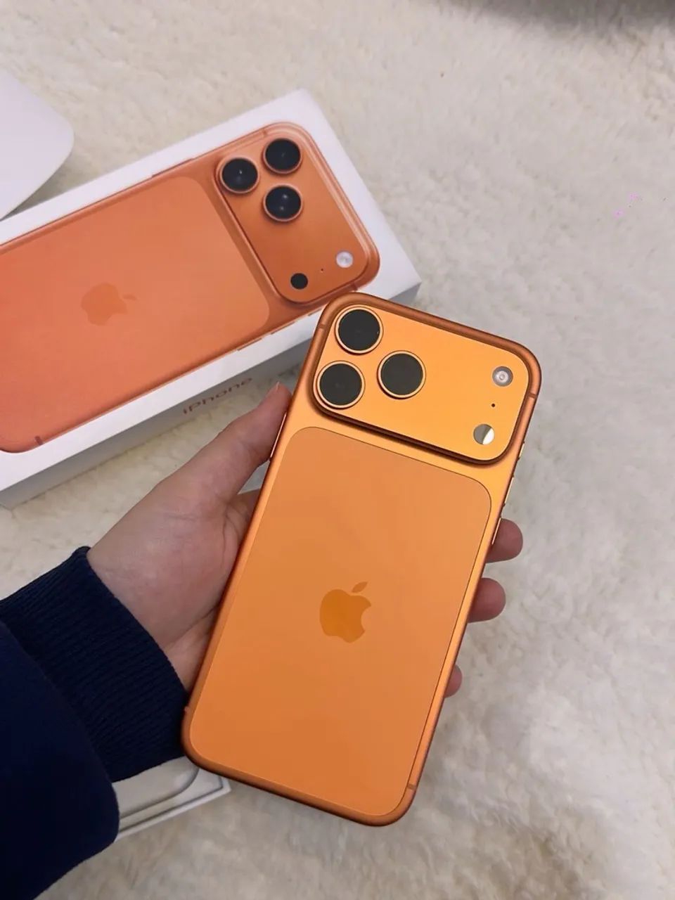 iPhone 17 pro max laranja 256gb