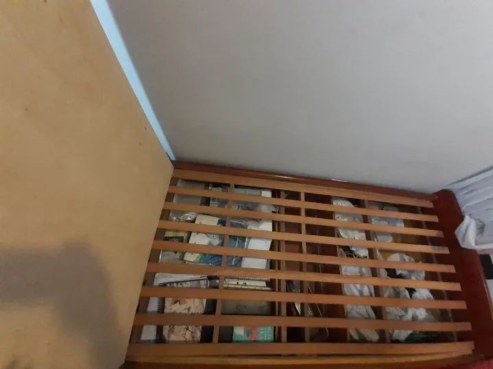 Cama de solteiro com gavetas de madeira com colchão  - Foto 2
