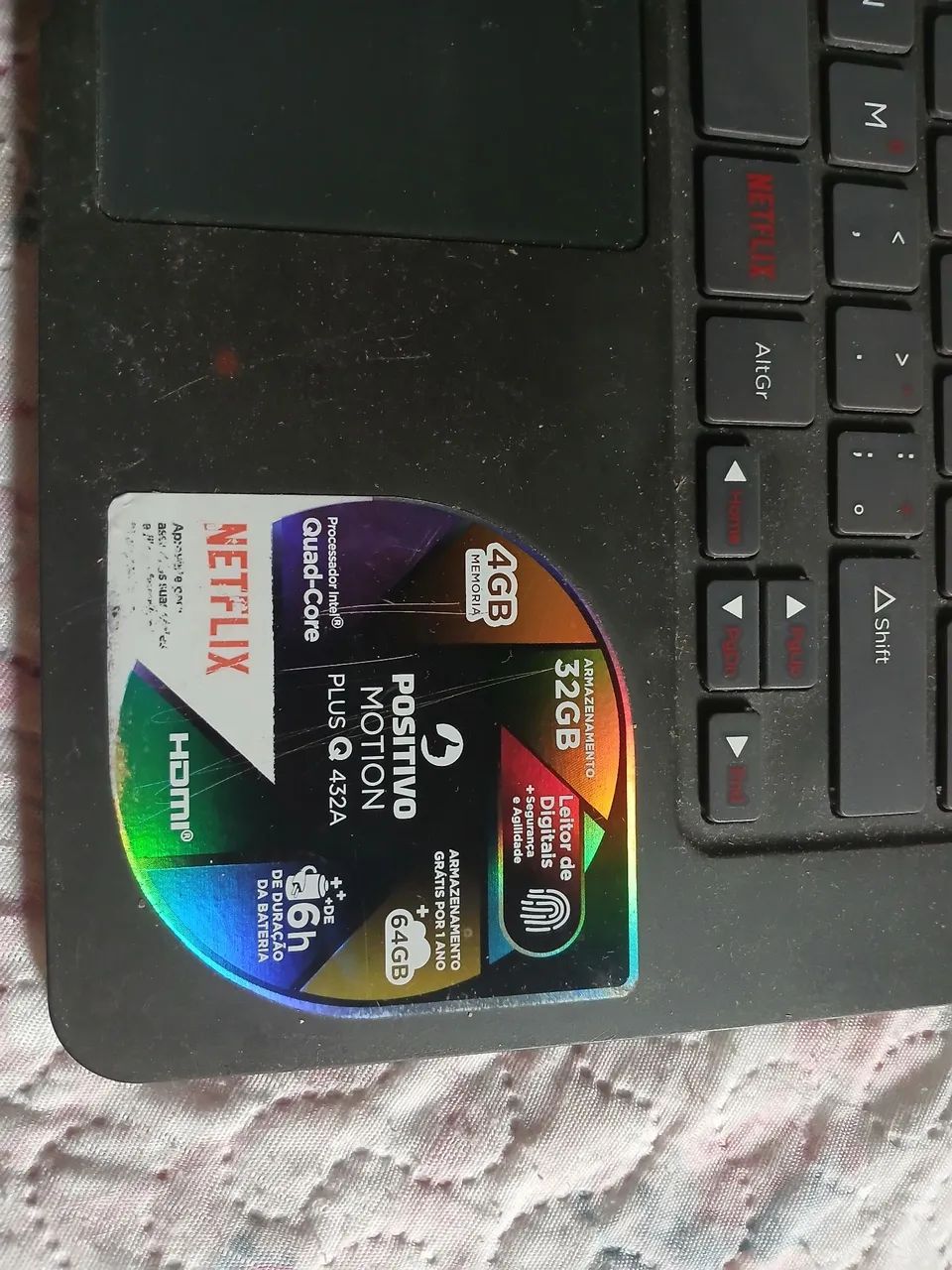 Notebook Positivo Motion Plus Q432A 4GB RAM - Foto 4