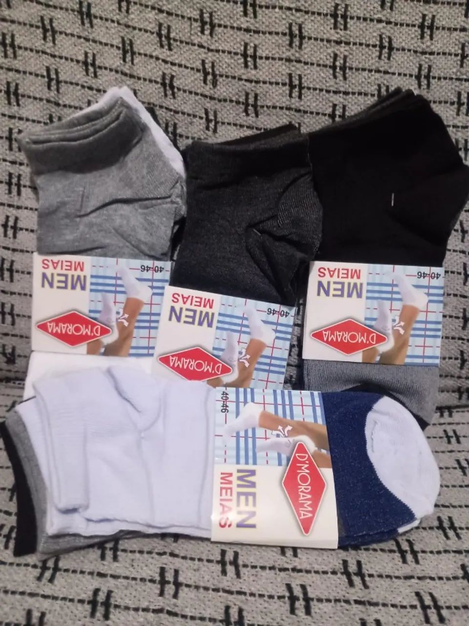 KIT MEIAS - MASCULINO E FEMININO