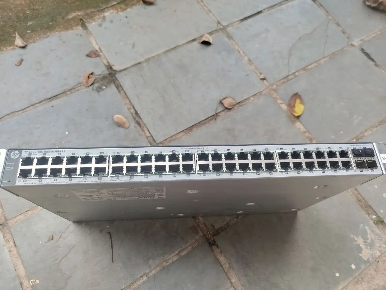 Switch Gerenciável 48 52portas Hp1820 48g  j9981A hewlett packard enterprise - Foto 6