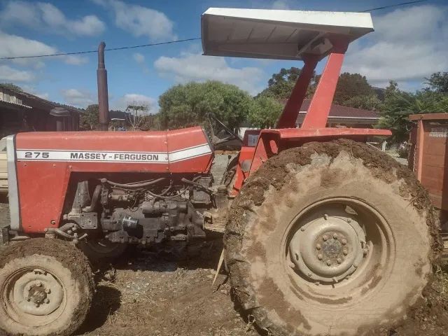 Trator Agrícola MF 275-86 todo Original, excelente máquina.