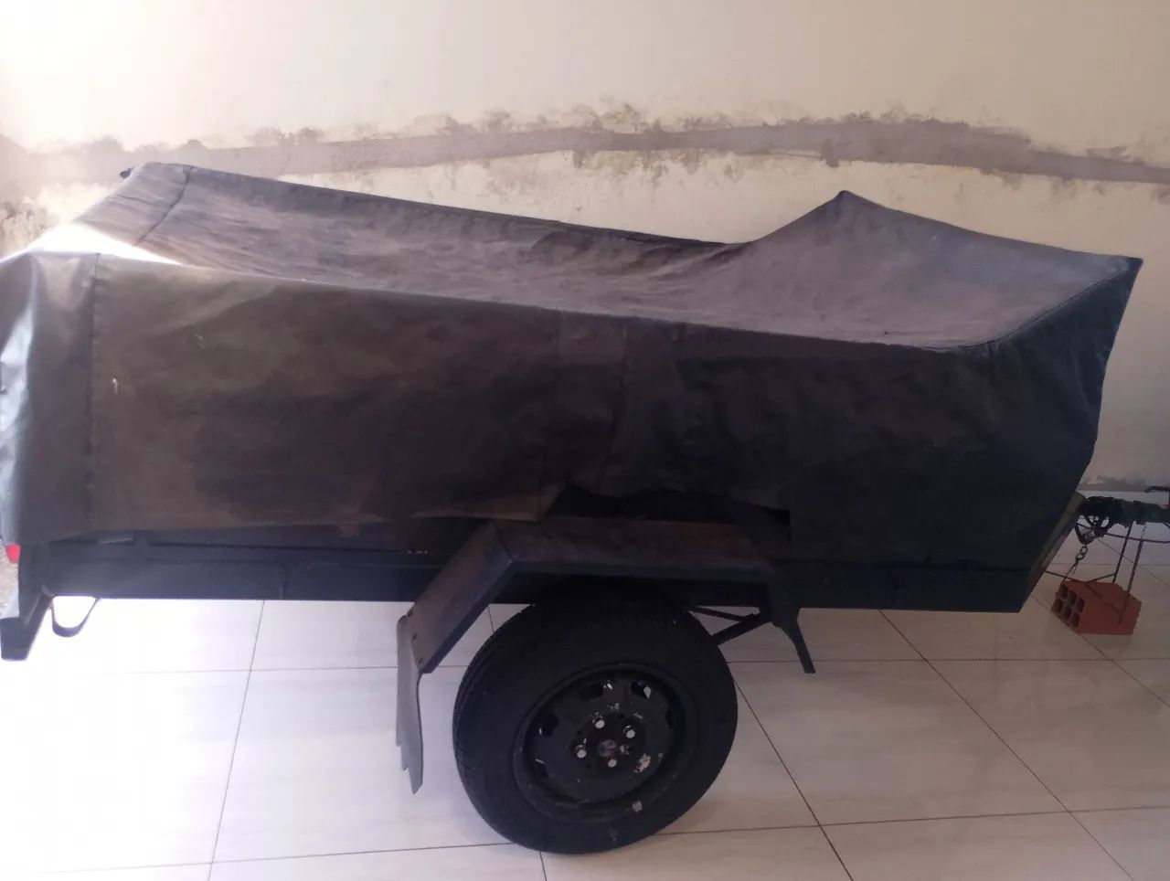 Carretinha reboque para transportar cargas - Foto 5