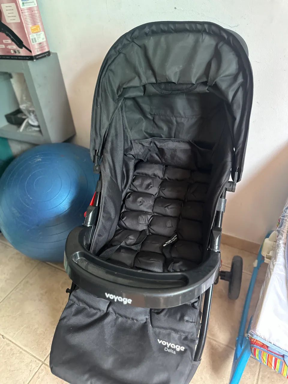 Carrinho de Bebê Voyage Delta 3 Rodas - Ótimo Estado - Foto 3