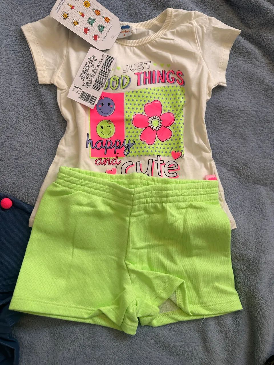 Kit de Roupas Infantil Menina - 4 e 6 anos - Foto 3
