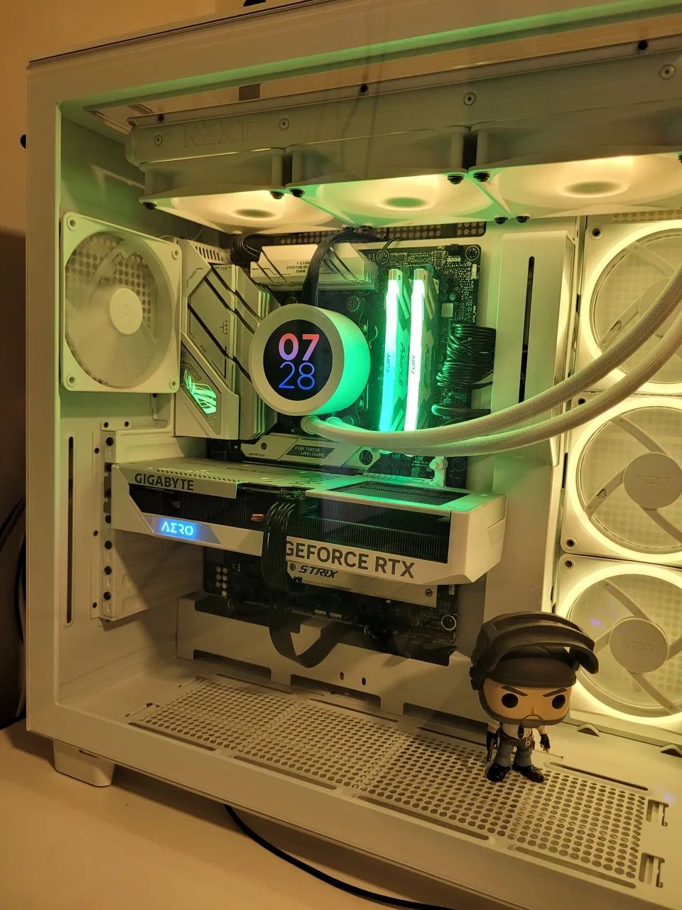 Pc gamer full branco - Foto 3