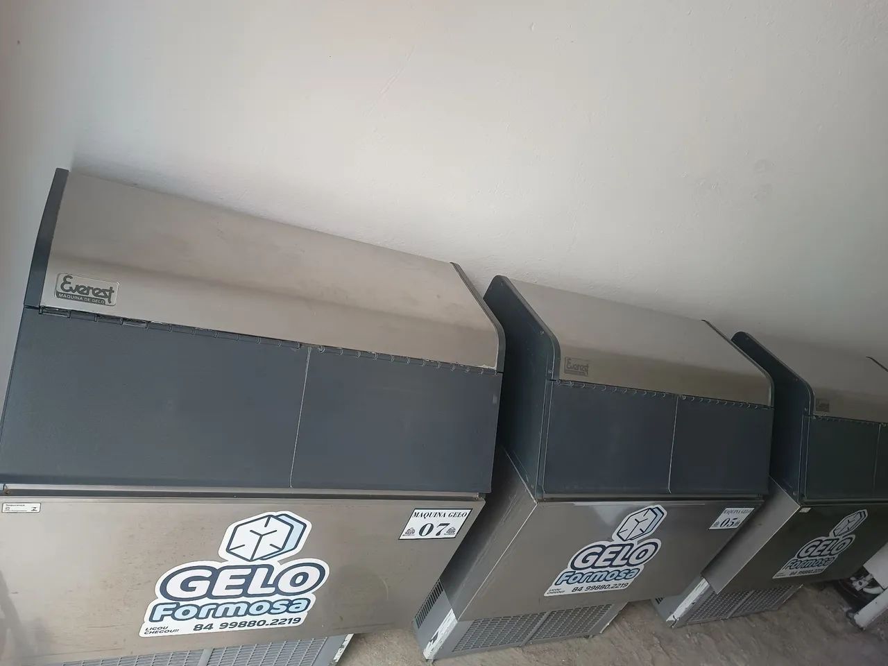 Máquinas de Gelo Everest.