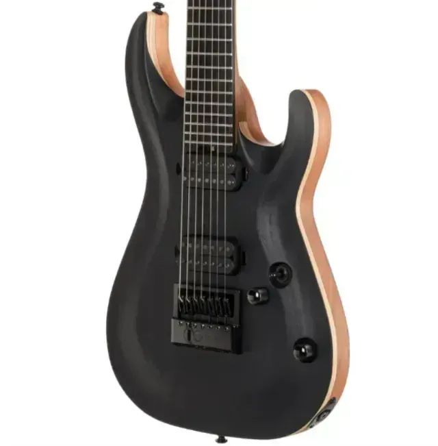 Guitarra Cort KX707 EverTune 7 Cordas Open Pore Black com