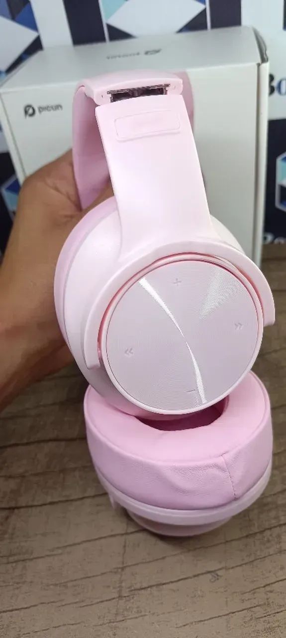 Headphone Picun B8 rosa - novo - Foto 3