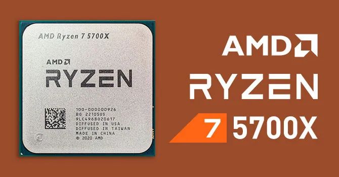 Processador AMD Ryzen 5 / 7 (modelos e valores, na descrição)