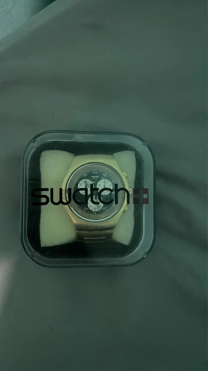 Relógio Swatch cara Preta 