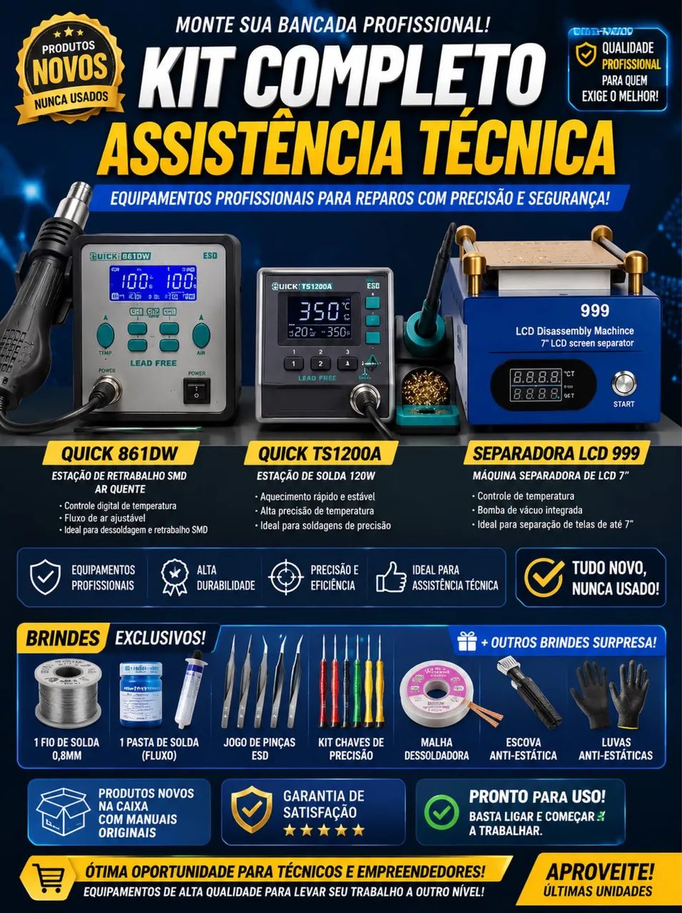 Kit assistência técnica