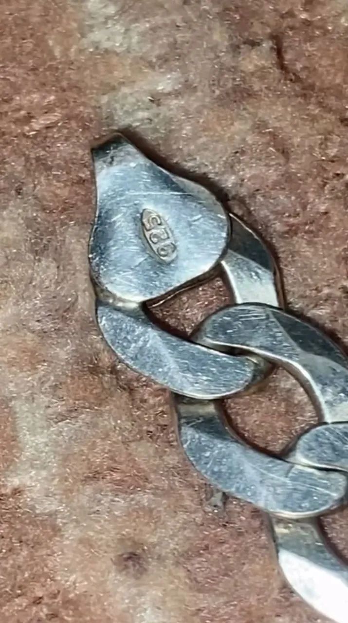 Pulseira de prata 925 maciça pura - Foto 2