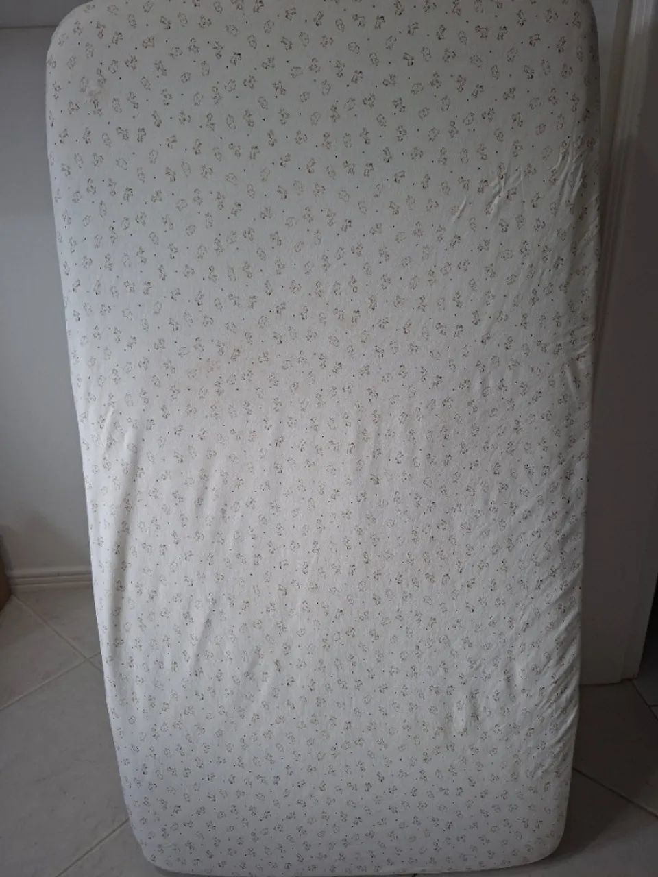 Kit de lençóis e cueiros importados para berço de bebê - Foto 3