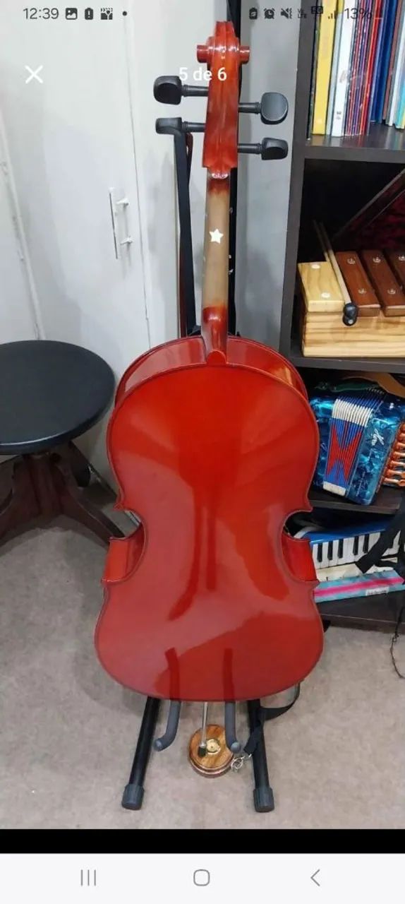 Violoncelo maciço - Foto 4