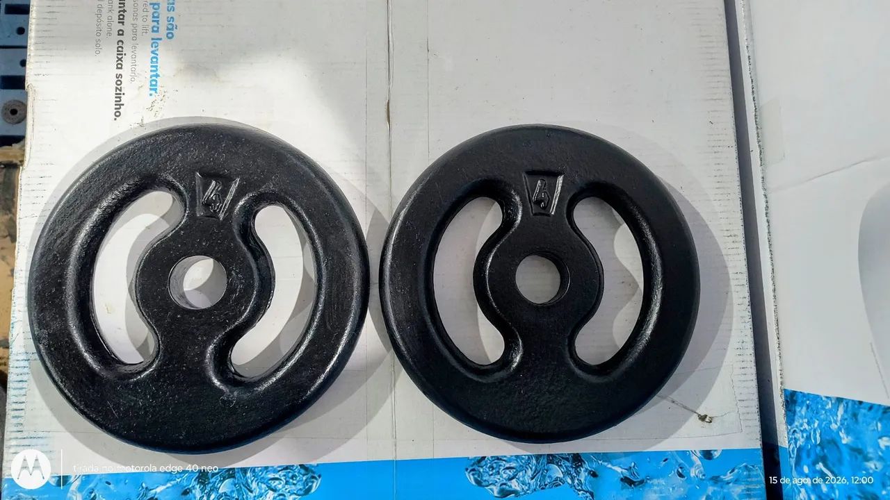 Anilhas de 4kg 