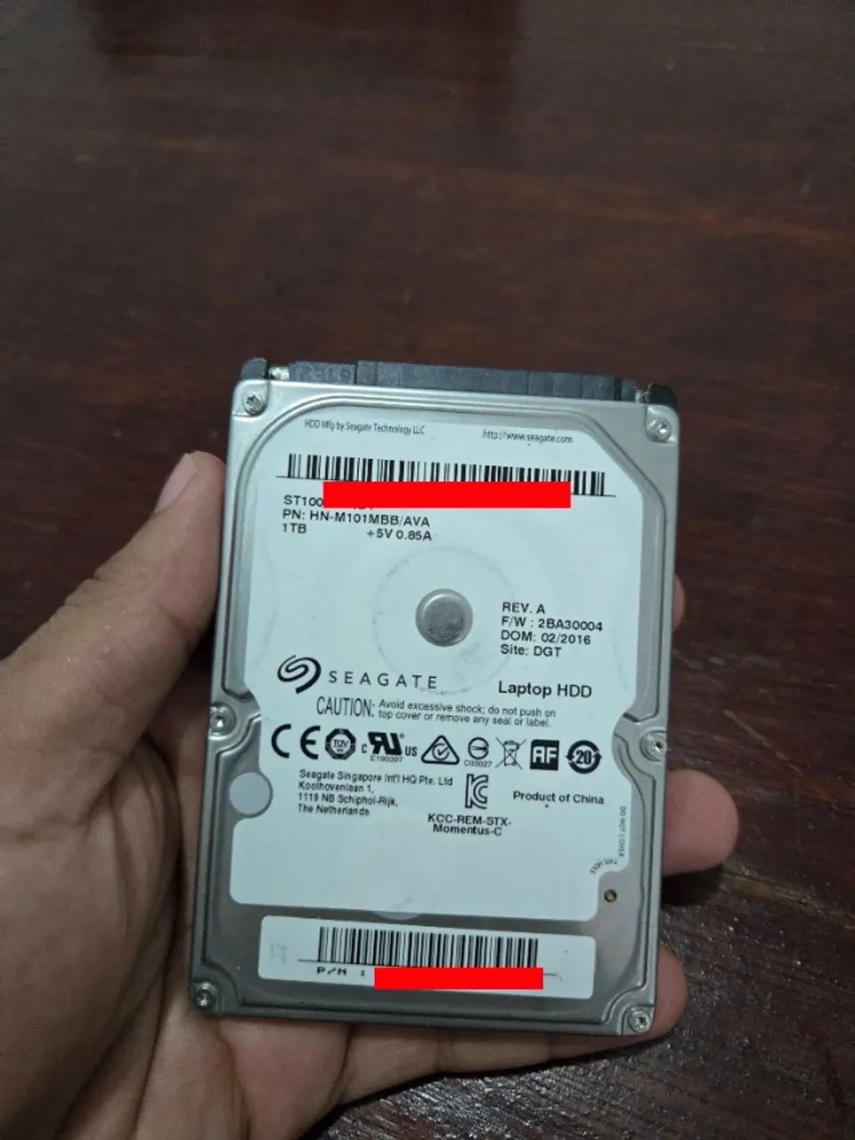 HD 1TB NOTEBOOK HD EXTERNO COM DEFEITO