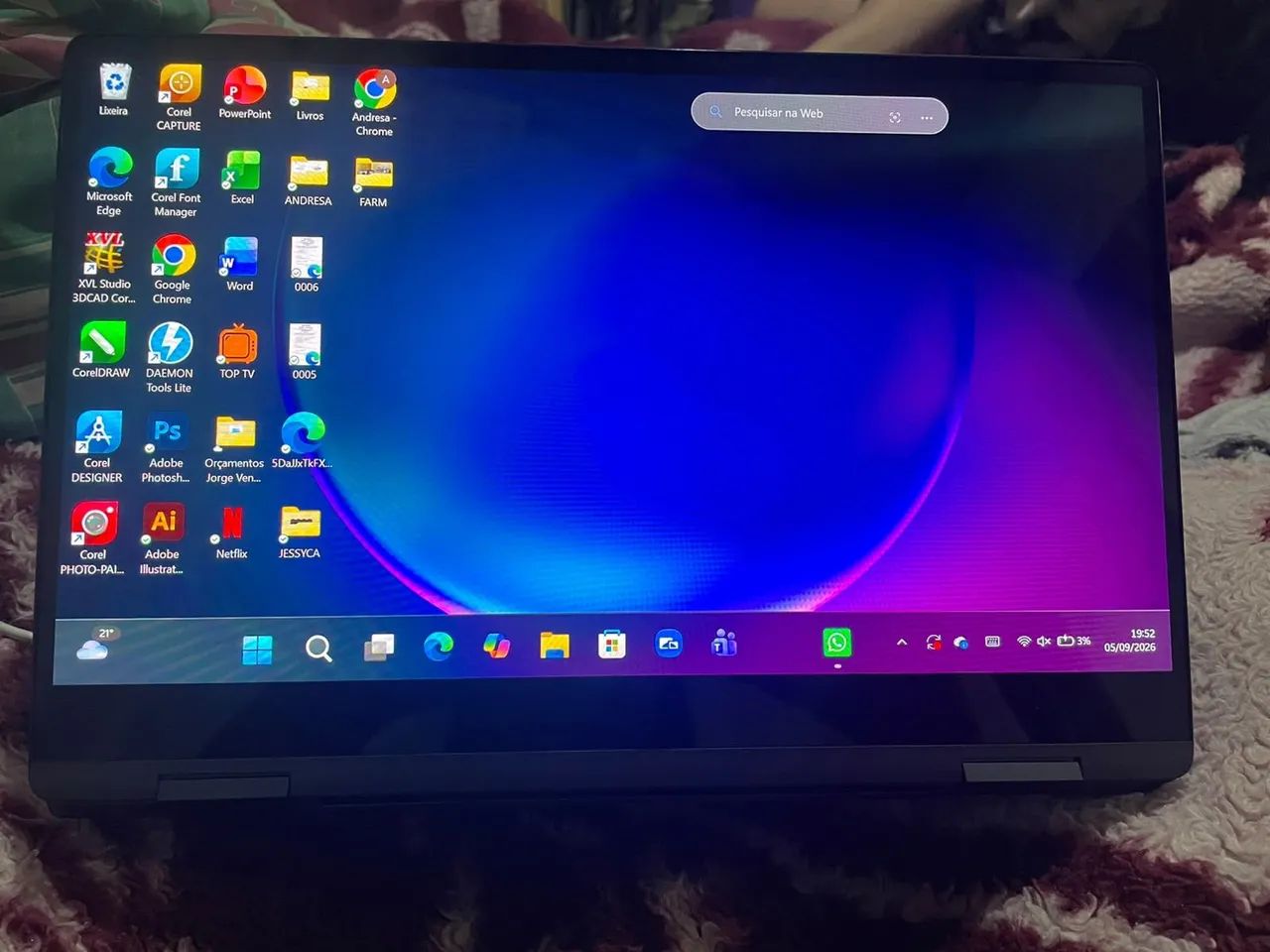 Notebook Samsung Galaxy book3 360 - Foto 2