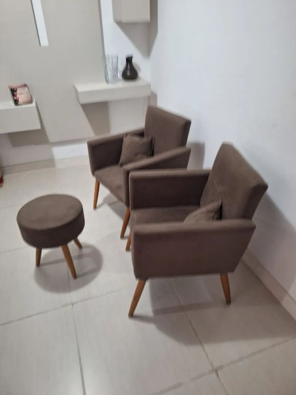 Poltronas sala visita - Foto 2