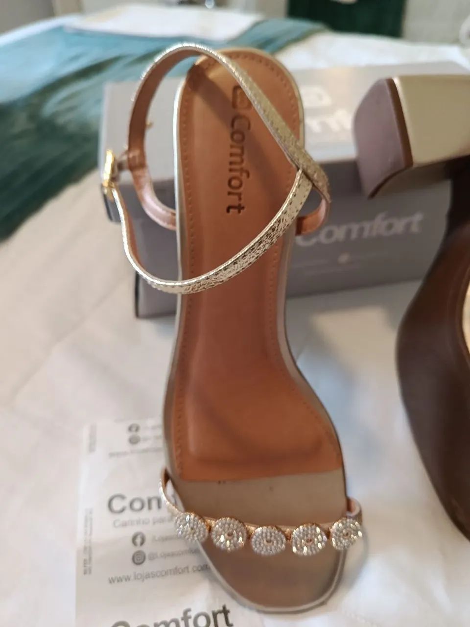 Sandália Comfort 37 - Foto 2