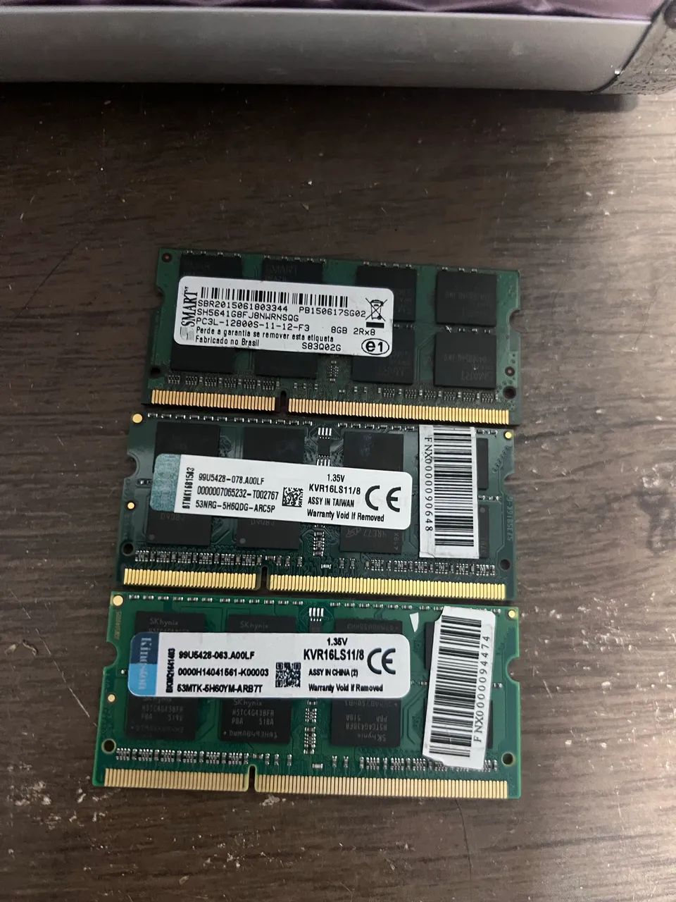 Memória Kingston 8GB DDDR3 NOVA