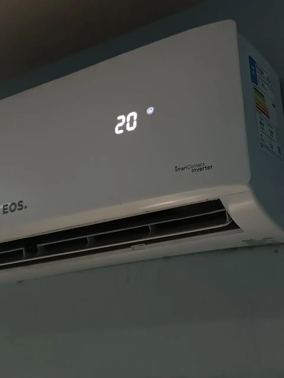 Ar Condicionado EOS Split 9000Btu's Smart Connect Ótimo Estado de Conservação 