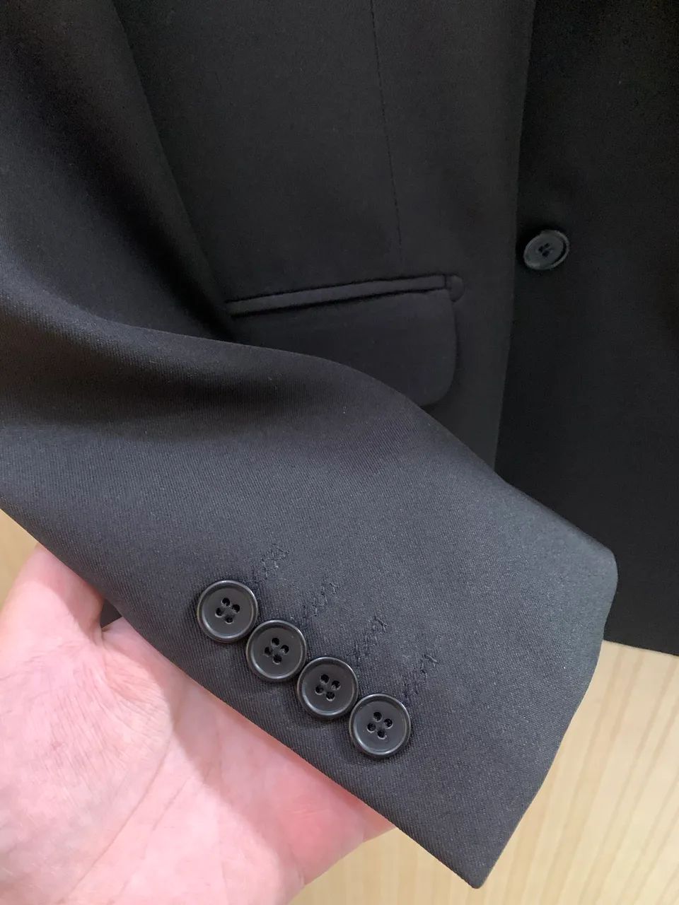 Blaser Masculino Preto  - Foto 4