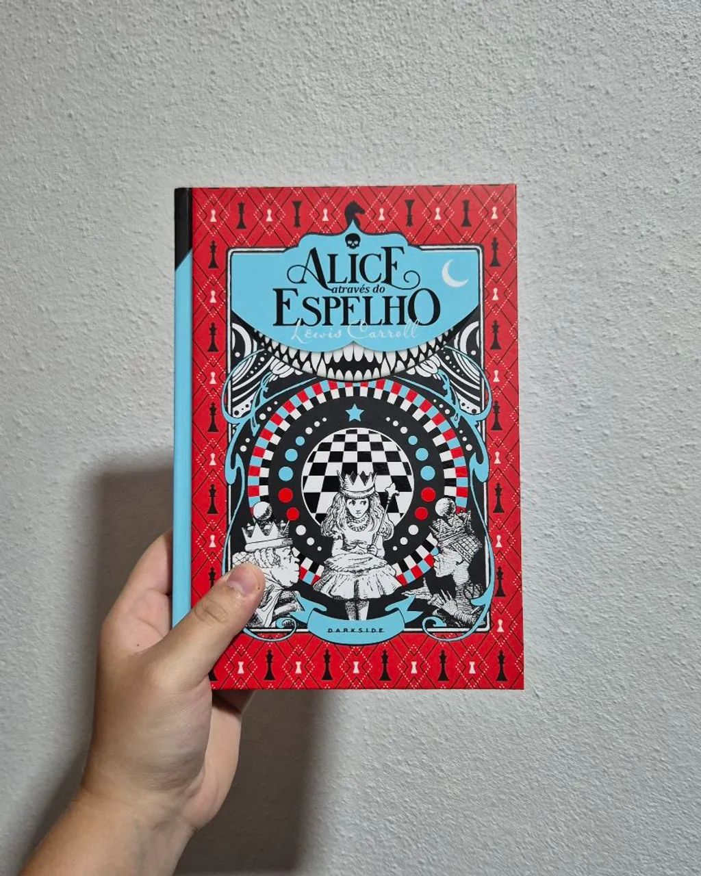 Livro Alice Através do Espelho (DarkSide) Capa Dura