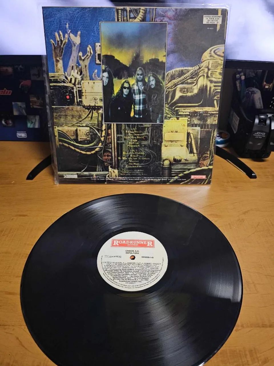 LP Sepultura: Chaos A.D - CDs, DVDs etc - Vila Mazzei, São Paulo