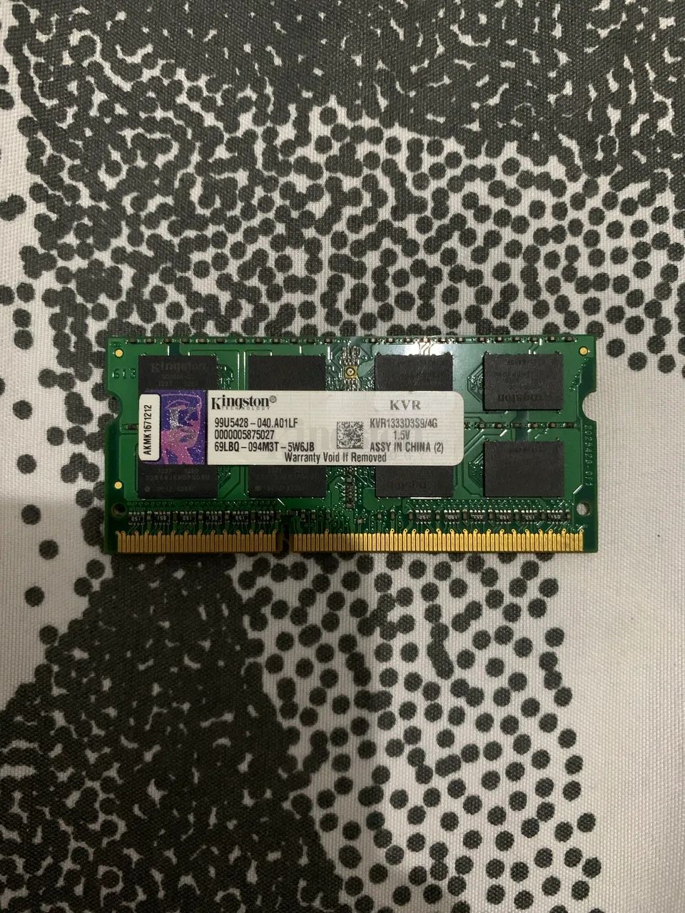 Memória ram ddr3 4gb417561523373352960