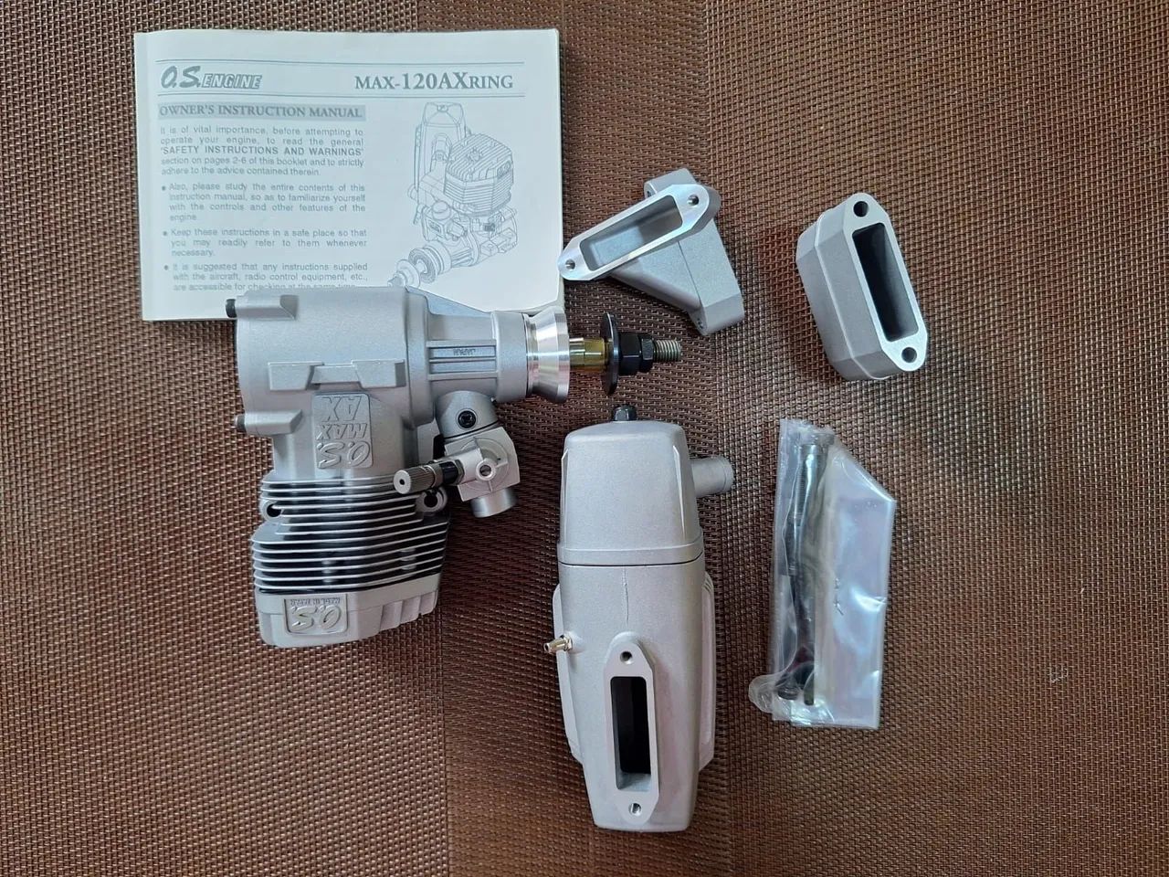 MOTOR OS 120 2.T Aeromodelo - Foto 2