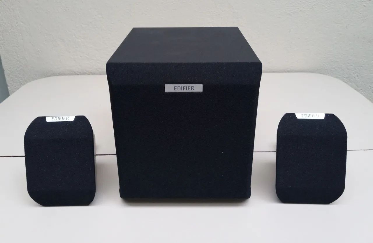 Caixa de Som Subwoofer Para PC Edifier 2.1 X100B