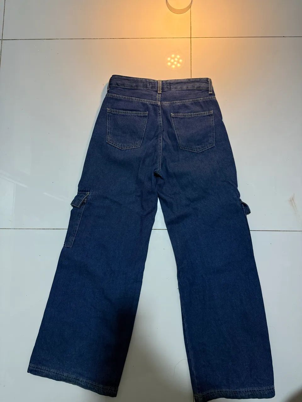 calça jeans cargo - Foto 2