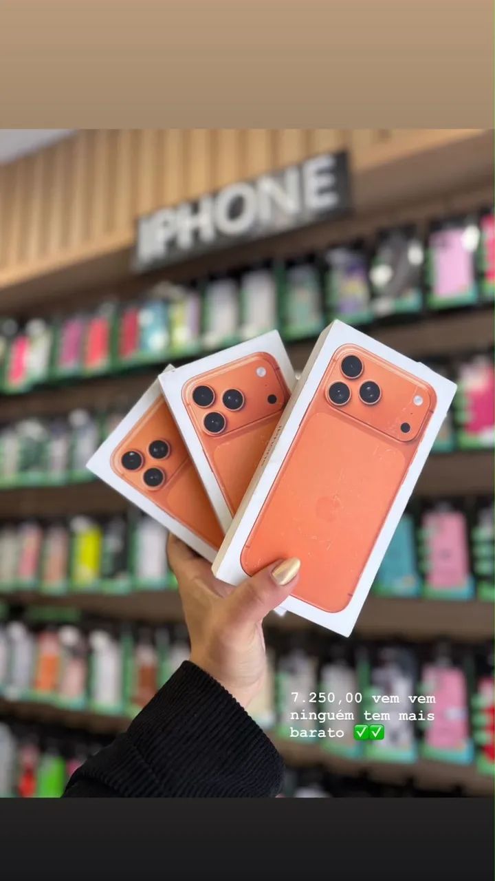 iPhone 17 Pro Max 256 Laranja 