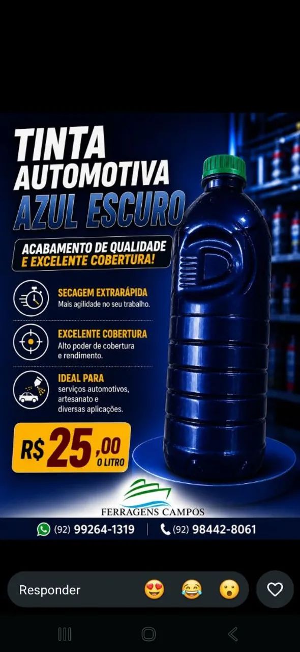 Tinta automotiva 900ml - Foto 2