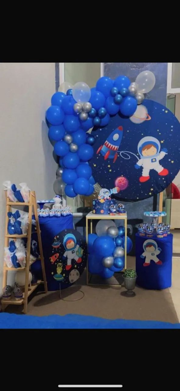 Vendo itens de decoração de festas