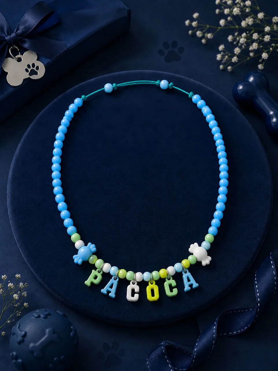 Coleira personalizada Pet 