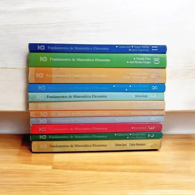 Coleção Fundamentos Da Matemática Elementar Completa com 11 volumes - Gelson Iezzi - Foto 2