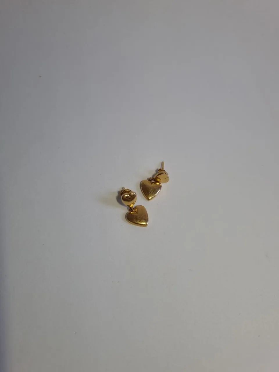 Brinco Coração de Ouro 18k - Foto 3