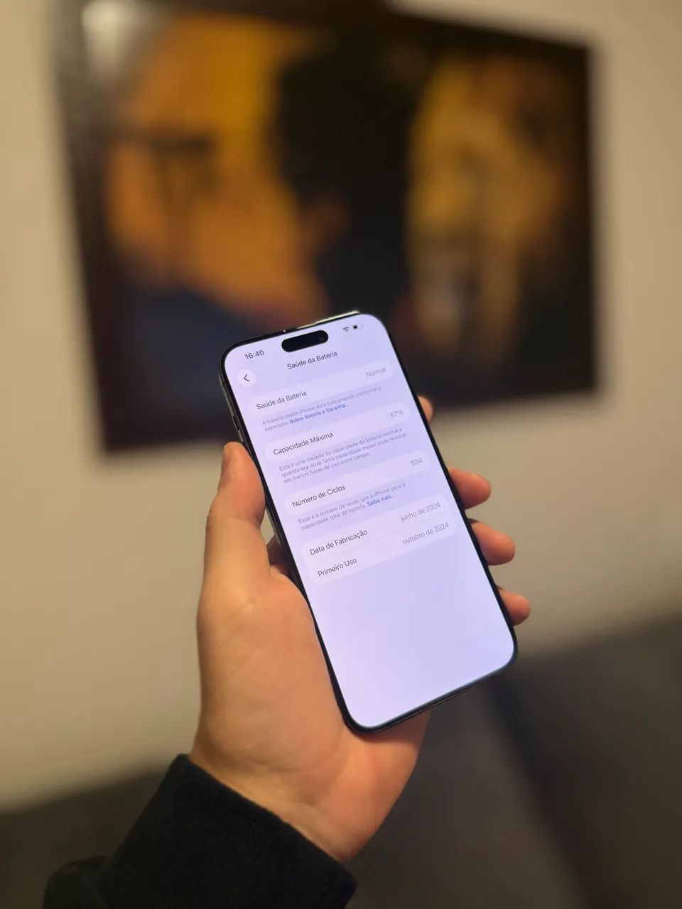 iPhone 15 Pro Max 256GB impecável - Foto 3
