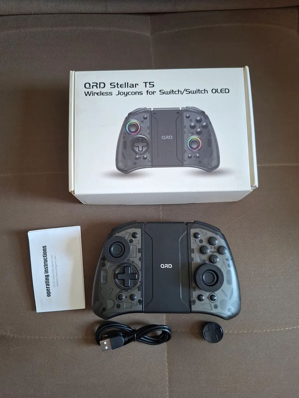 Controle Nintendo Switch/Switch OLED QRD Stellar T5 - Foto 2
